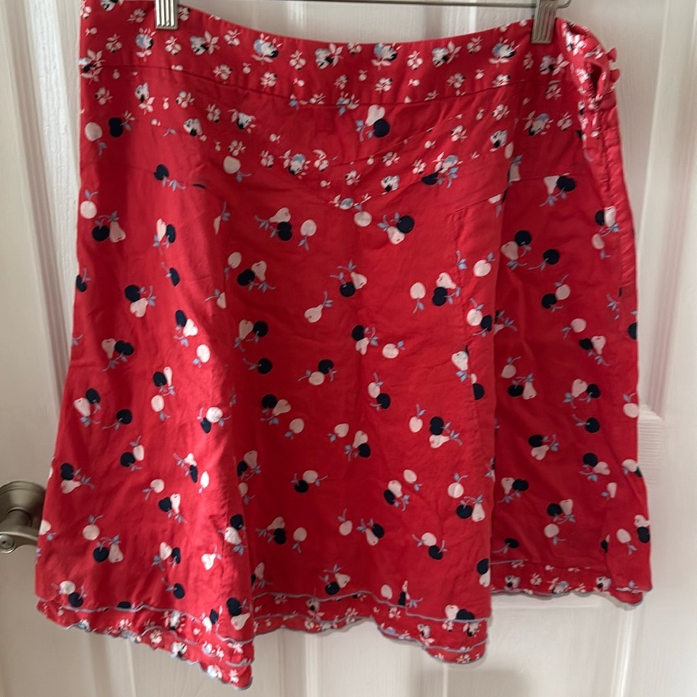 American Eagle Outfitters red white blue skirt Size 14, back to school, teacher